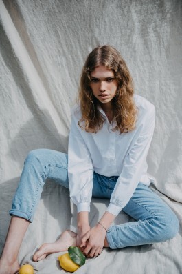 Portrait Fashion Shooting mit Kathy von Core Artist aus Hamburg fotografiert von Sarah Buth 